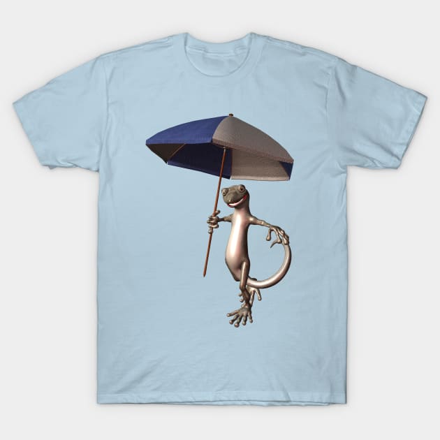 Cute gecko T-Shirt by nickysteinke